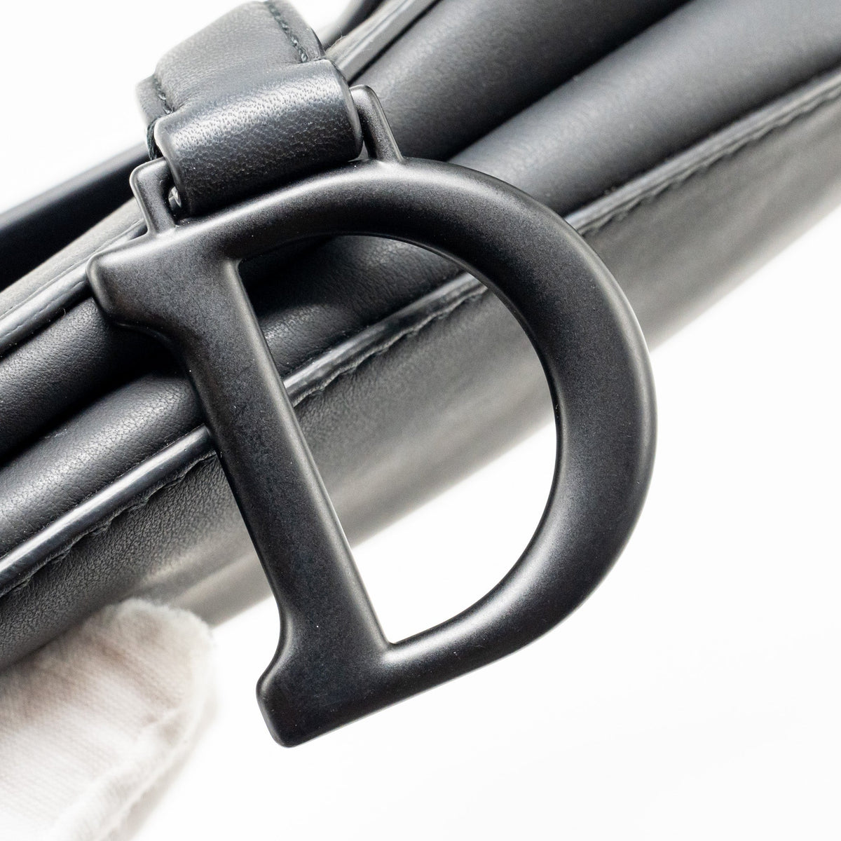 DIOR MINI SADDLE BAG CALFSKIN SO BLACK