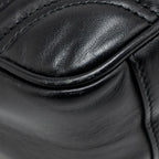 GUCCI MEDIUM GG MARMONT SHOULDER BAG CALFSKIN BLACK GHW