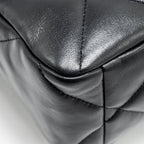 CHANEL LARGE 19 BAG LAMBSKIN BLACK GHW