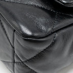 CHANEL SMALL 19 BAG GOATSKIN BLACK MULTICOLOUR HARDWARE