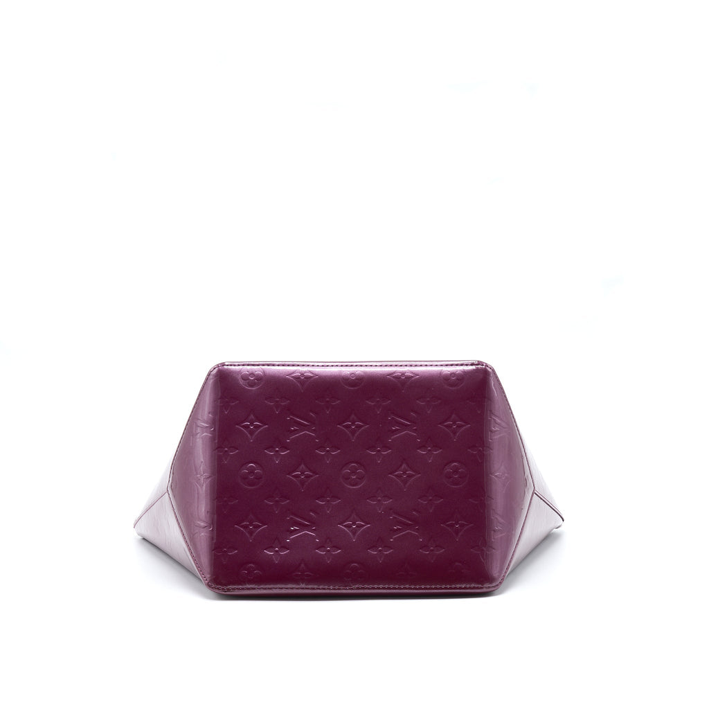 LOUIS VUITTON BELLEVUE PM MONOGRAM VERNIS VIOLETTE GHW