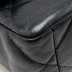 CHANEL SMALL 19 BAG GOATSKIN BLACK MULTICOLOUR HARDWARE