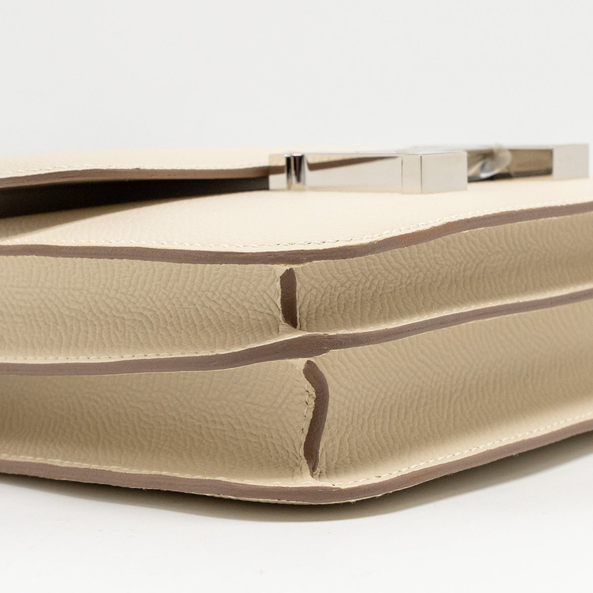 Hermes Mini Constance Epsom Craie SHW