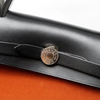 HERMES HERBAG 31 CANVAS/HUNTER CUIVRE/BLACK SHW