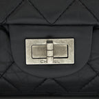CHANEL 2.55 227 REISSUE CALFSKIN BLACK RUTHENIUM HARDWARE