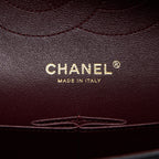 CHANEL JUMBO CLASSIC DOUBLE FLAP BAG LAMBSKIN BLACK GHW