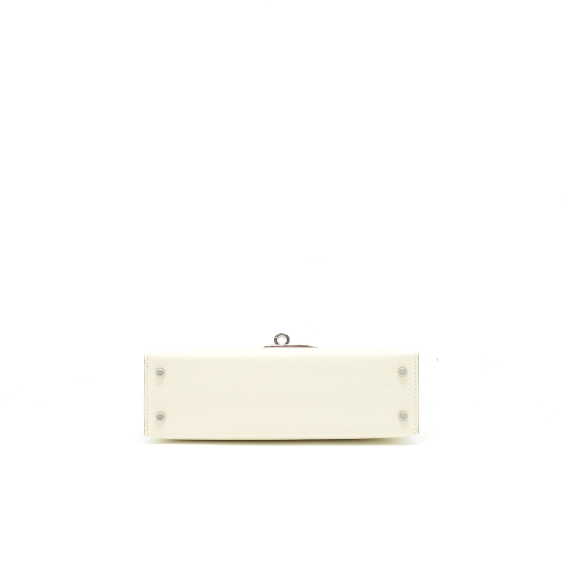 Hermes Mini Kelly Ⅱ epsom Nata/ Sesame / Jaune Poussin SHW