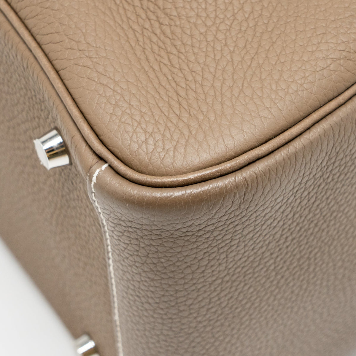 Hermes Lindy 30 Clemence Etoupe SHW