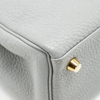 Hermes Kelly 25 Togo Gris Mouette GHW
