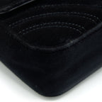GUCCI MINI MARMONT VELVET BLACK GHW