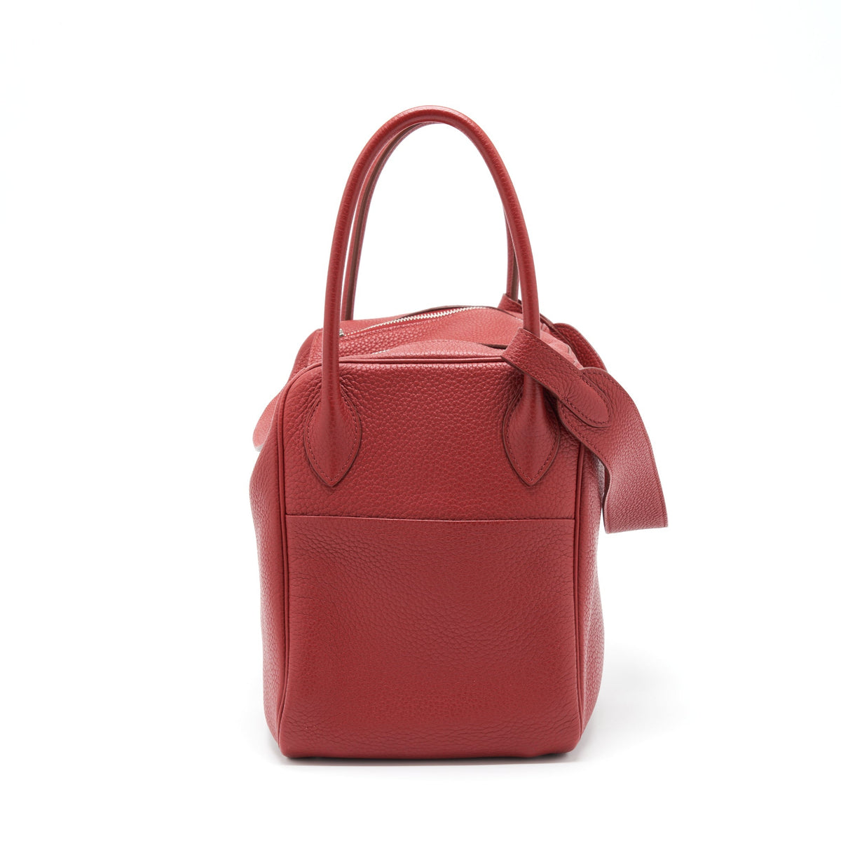 Hermes Lindy 34 Clemence K1 Rouge Grenat SHW