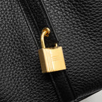 HERMERS PICOTIN 18 LOCK BAG CLEMENCE BLACK GHW