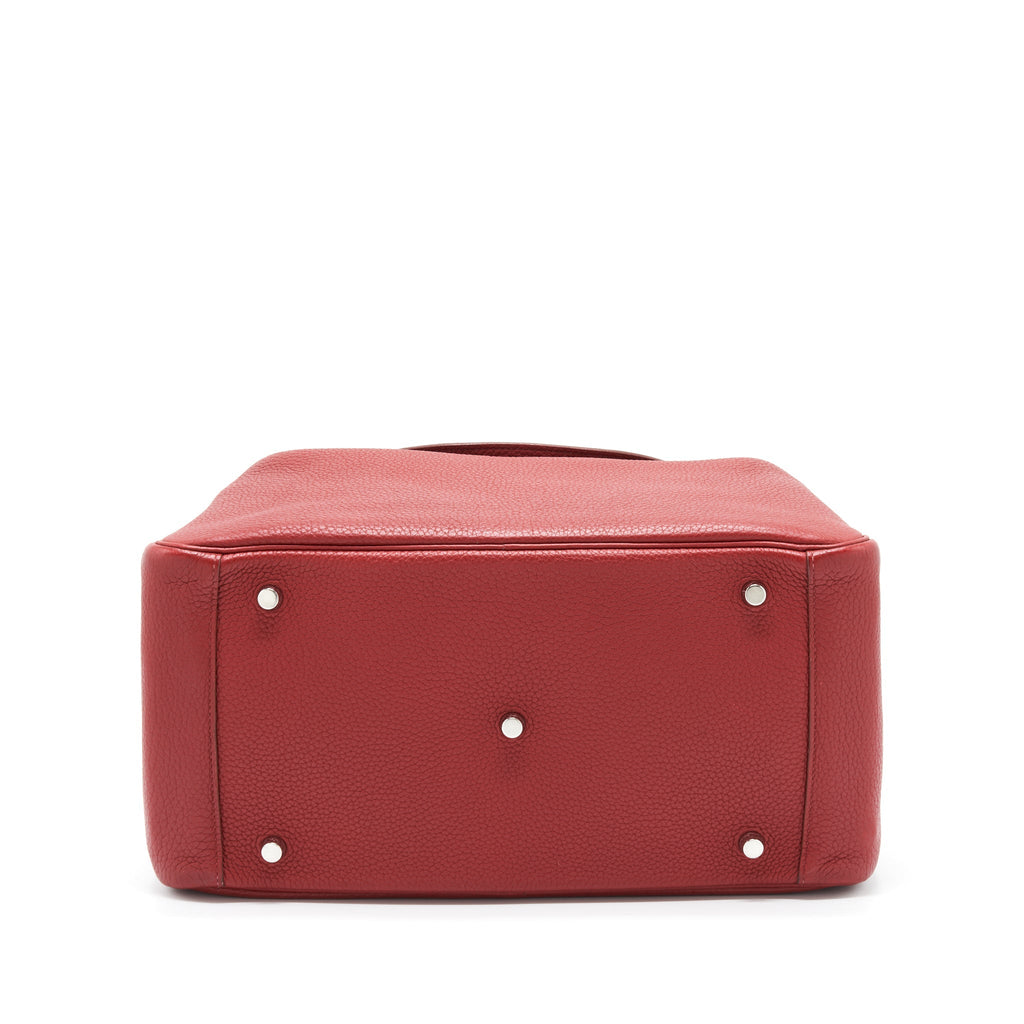 Hermes Lindy 34 Clemence K1 Rouge Grenat SHW