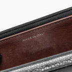 CHANEL CLASSIC WALLET ON CHAIN CAVIAR BLACK SHW (MICROCHIP)