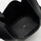 HERMERS PICOTIN 18 LOCK BAG CLEMENCE BLACK GHW