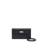 HERMES CLASSIC KELLY TO GO EPSOM BLACK GHW
