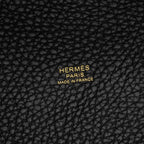 HERMERS PICOTIN 18 LOCK BAG CLEMENCE BLACK GHW