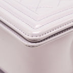 Chanel 16P Medium Boy Bag IRIDESCENT Glazed Calfskin Light Purple LGHW