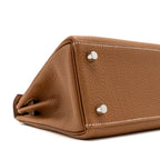 HERMES KELLY 25 TOGO GOLD SHW
