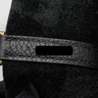 HERMERS PICOTIN 18 LOCK BAG CLEMENCE BLACK GHW