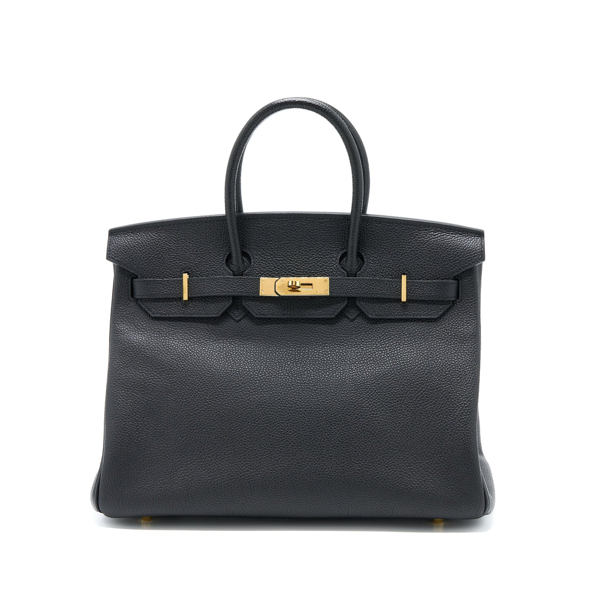 HERMES BIRKIN 35 FJORD BLACK GHW