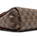 LOUIS VUITTON CROISETTE DAMIER EBENE CANVAS GHW