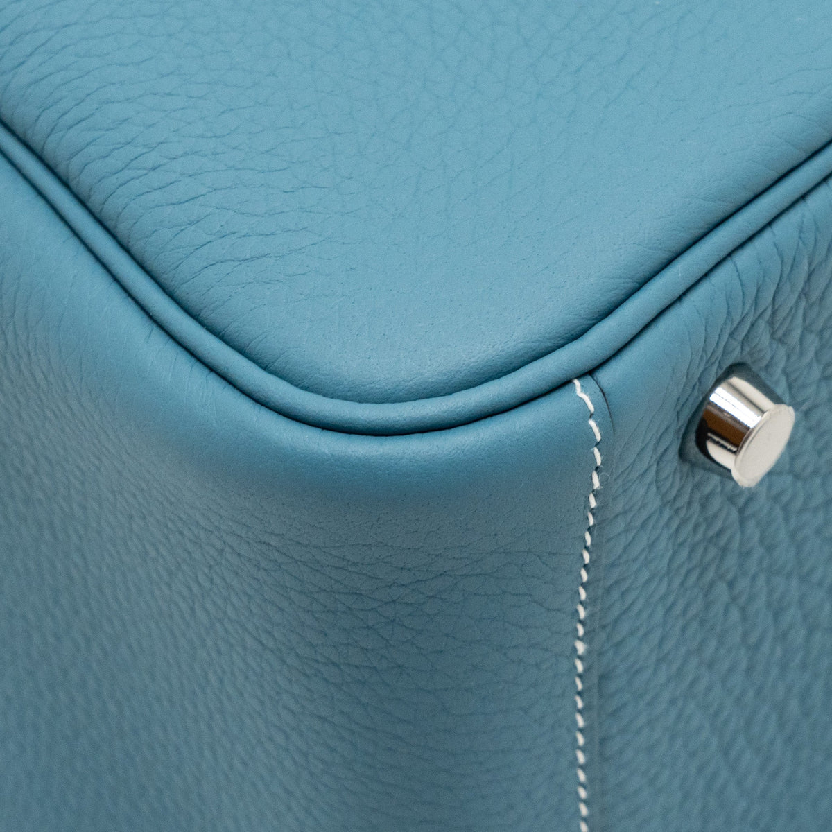 Hermes Lindy 26 Clemence New Blue Jeans SHW