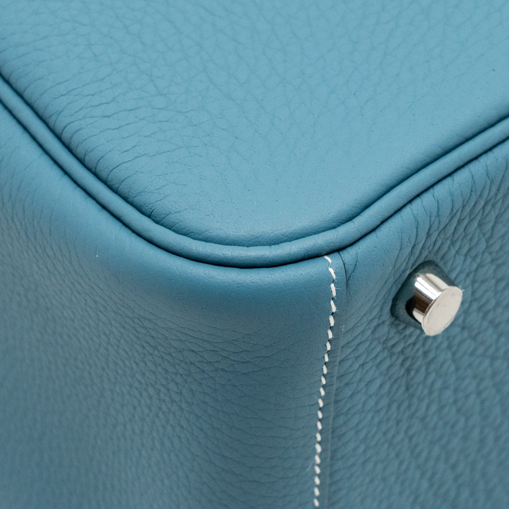 Hermes Lindy 26 Clemence New Blue Jeans SHW