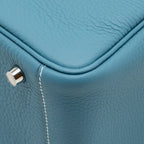 Hermes Lindy 26 Clemence New Blue Jeans SHW