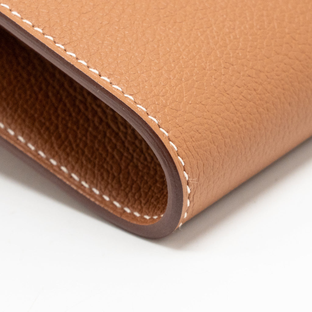 Hermes kelly to go evercolor gold SHW