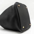 Hermes Picotin 22 Lock Bag Clemence Black GHW