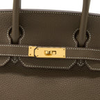 HERMES BIRKIN 30 CLEMENCE ETOUPE GHW