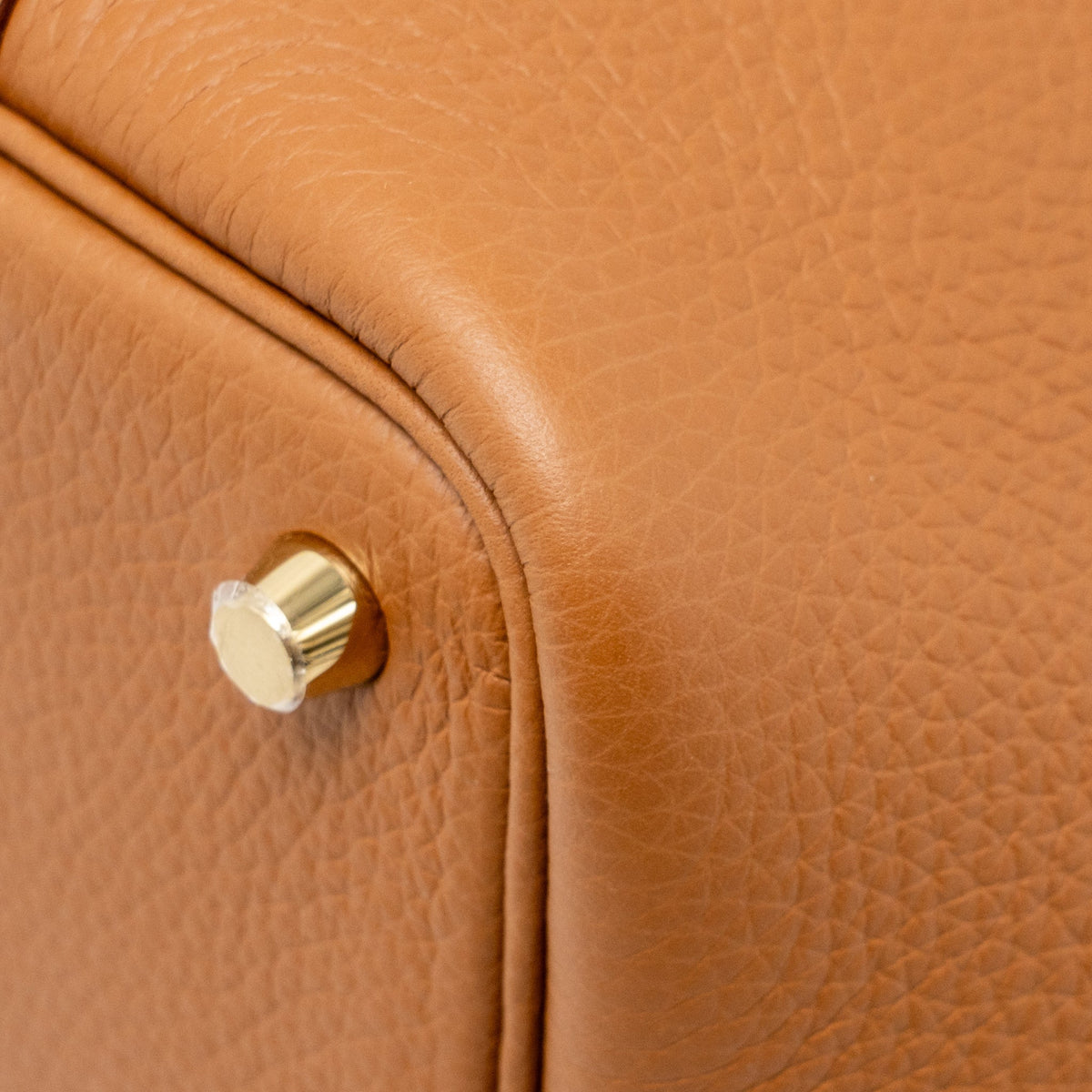 Hermes Picotin 18 Lock Bag Clemence Gold GHW