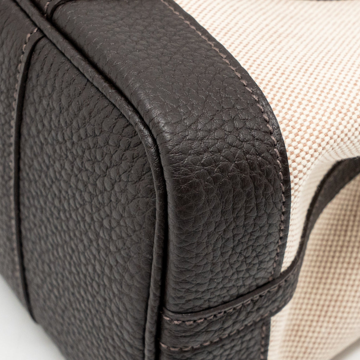 Hermes Neo Garden Party 23 Canvas/Negonda Ecru-Beige/Bai-Brun SHW