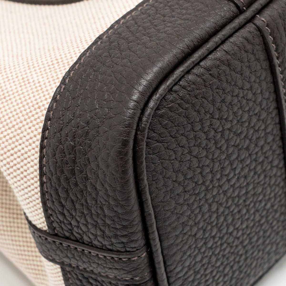 Hermes Neo Garden Party 23 Canvas/Negonda Ecru-Beige/Bai-Brun SHW