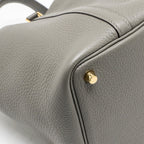HERMES PICOTIN 18 LOCK BAG CLEMENCE GRIS MEYER GHW