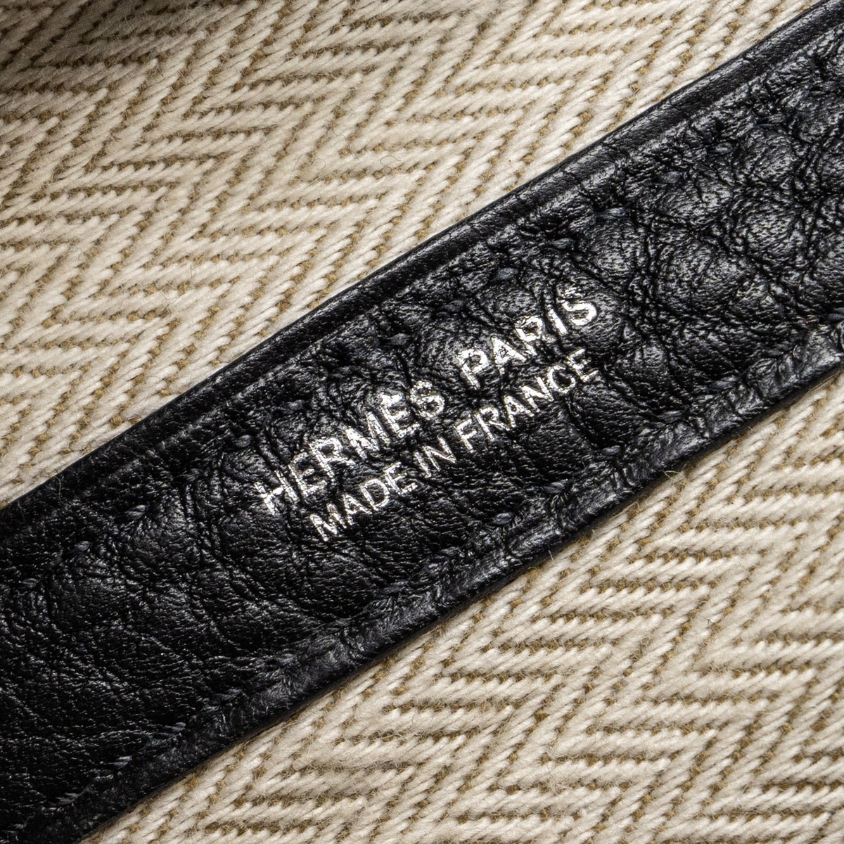 HERMES GARDEN PARTY 36 NEGONDA BLACK SHW