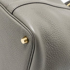HERMES PICOTIN 18 LOCK BAG CLEMENCE GRIS MEYER GHW