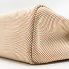 HERMES HERBAG 31 ZIP BAG CANVAS / HUNTER ECRU BEIGE / NATURAL SABLE SHW