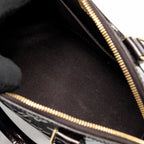 LOUIS VUITTON ALMA BB PATENT AMATANTE GHW