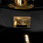 CHANEL MINI 31 BAG SHINY LAMBSKIN BLACK LGHW (MICROCHIP)