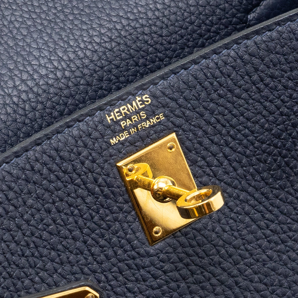 HERMES KELLY25 TOGO BLUE NUIT GHW