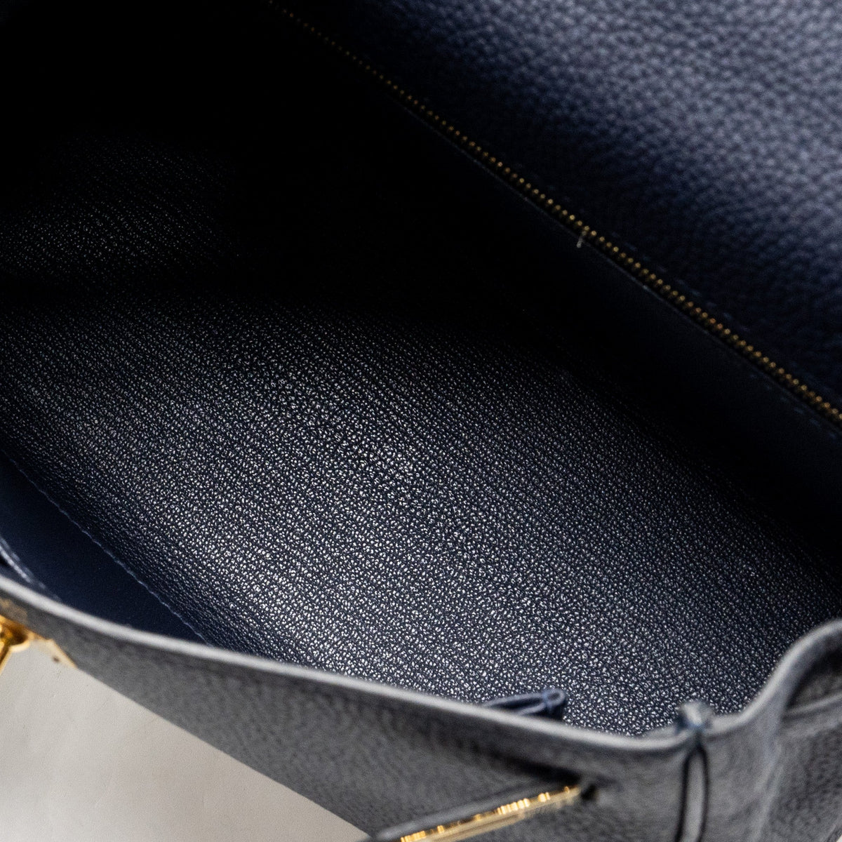HERMES KELLY25 TOGO BLUE NUIT GHW