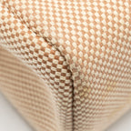 HERMES HERBAG 31 ZIP BAG CANVAS / HUNTER ECRU BEIGE / NATURAL SABLE SHW
