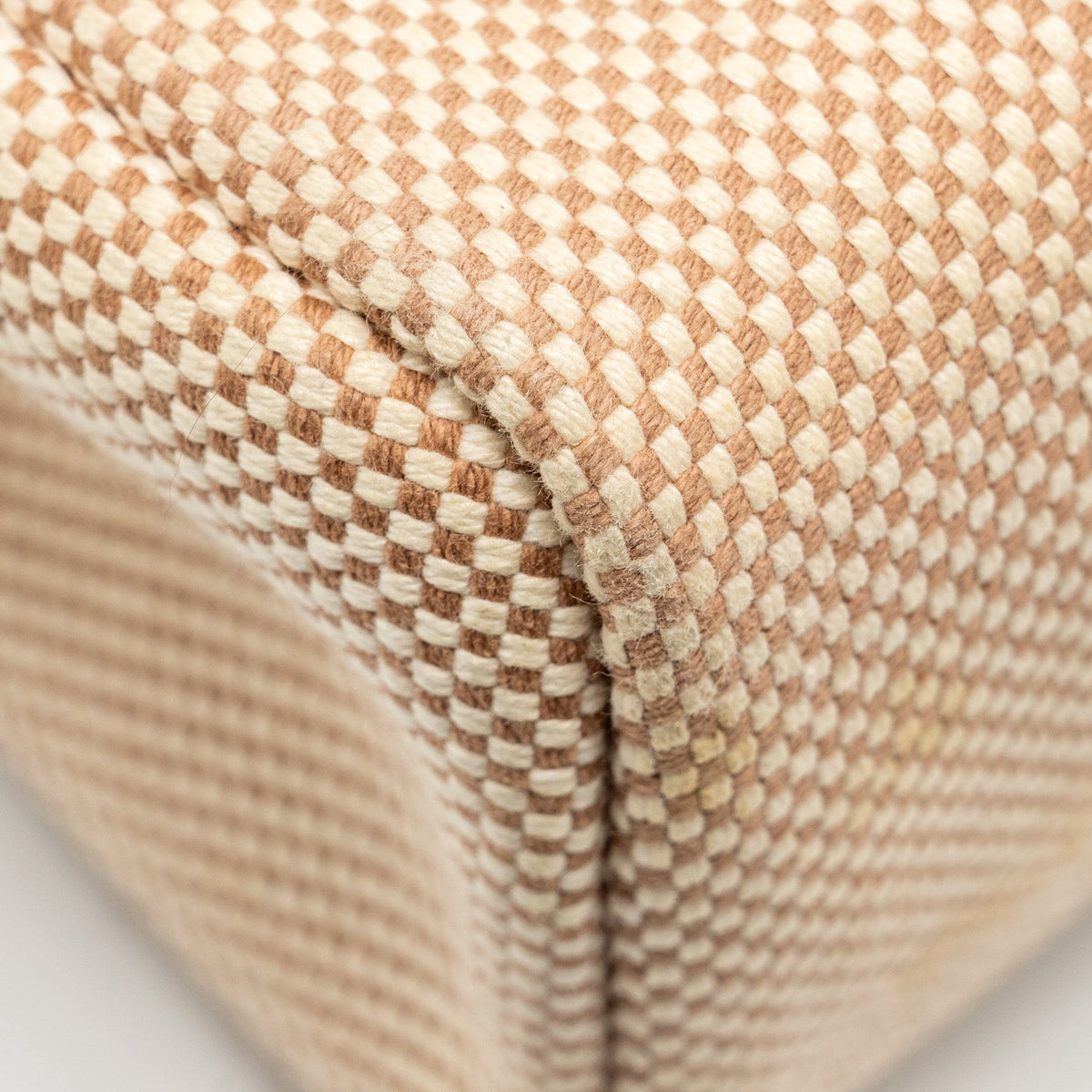 Hermes Herbag 31 zip bag canvas / hunter ecru beige / natural sable SHW
