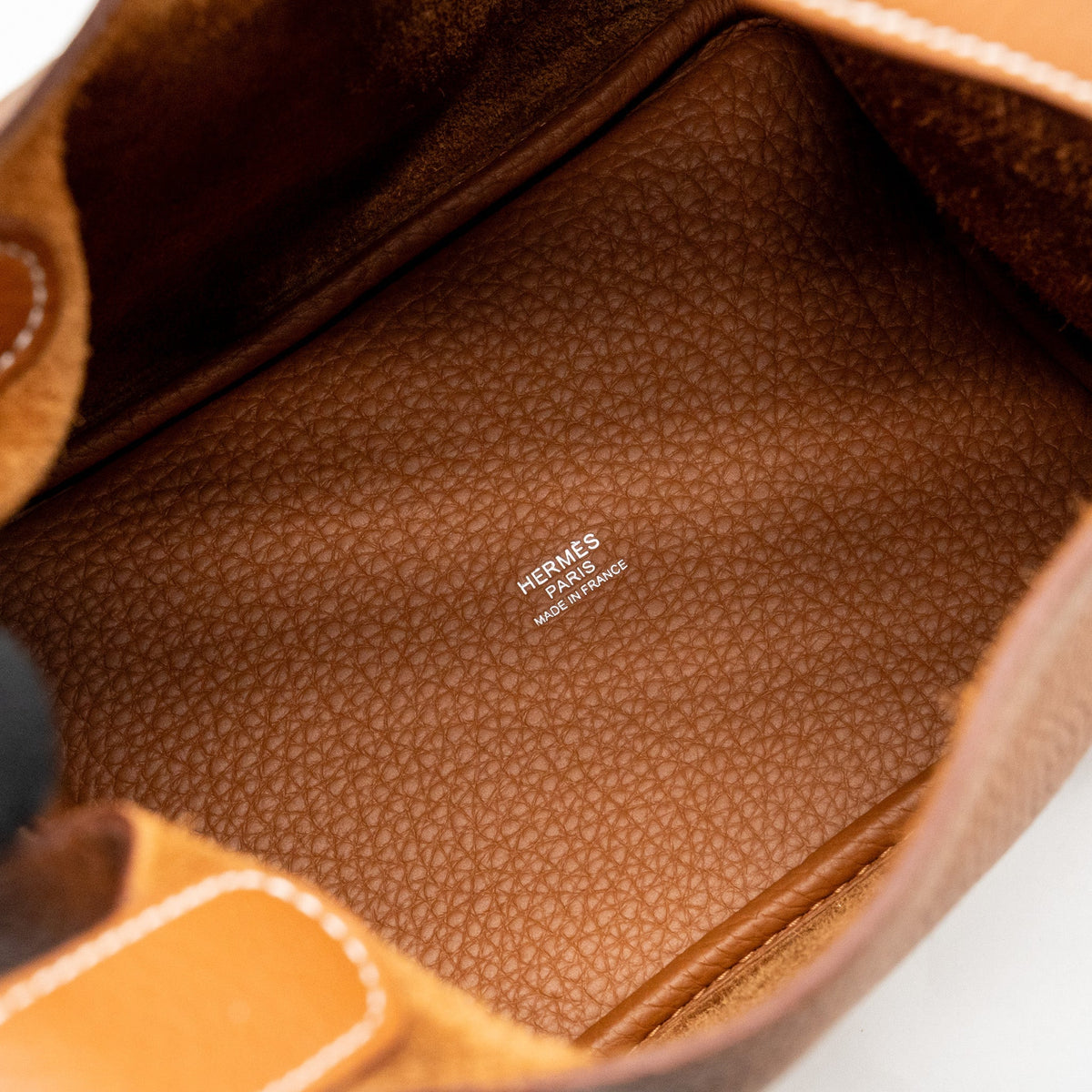 Hermes Picotin 18 Lock Bag Clemence Gold SHW
