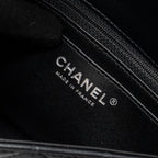 CHANEL MINI RECTANGULAR FLAP BAG LAMBSKIN BLACK SHW (MICROCHIP)