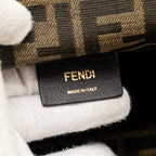 FENDI MEDIUM FENDI FIRST BAG NAPPA BLACK GHW