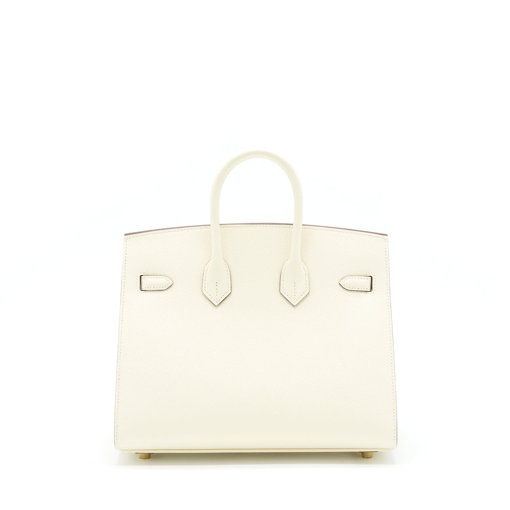 Hermes Birkin 25 Epsom Nata GHW
