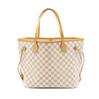 LOUIS VUITTON NEVERFULL MM DAMIER AZUR GHW